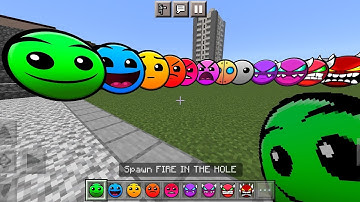 Lobotomy Nextbots | Geometry Dash Difficulty Faces | MCPE