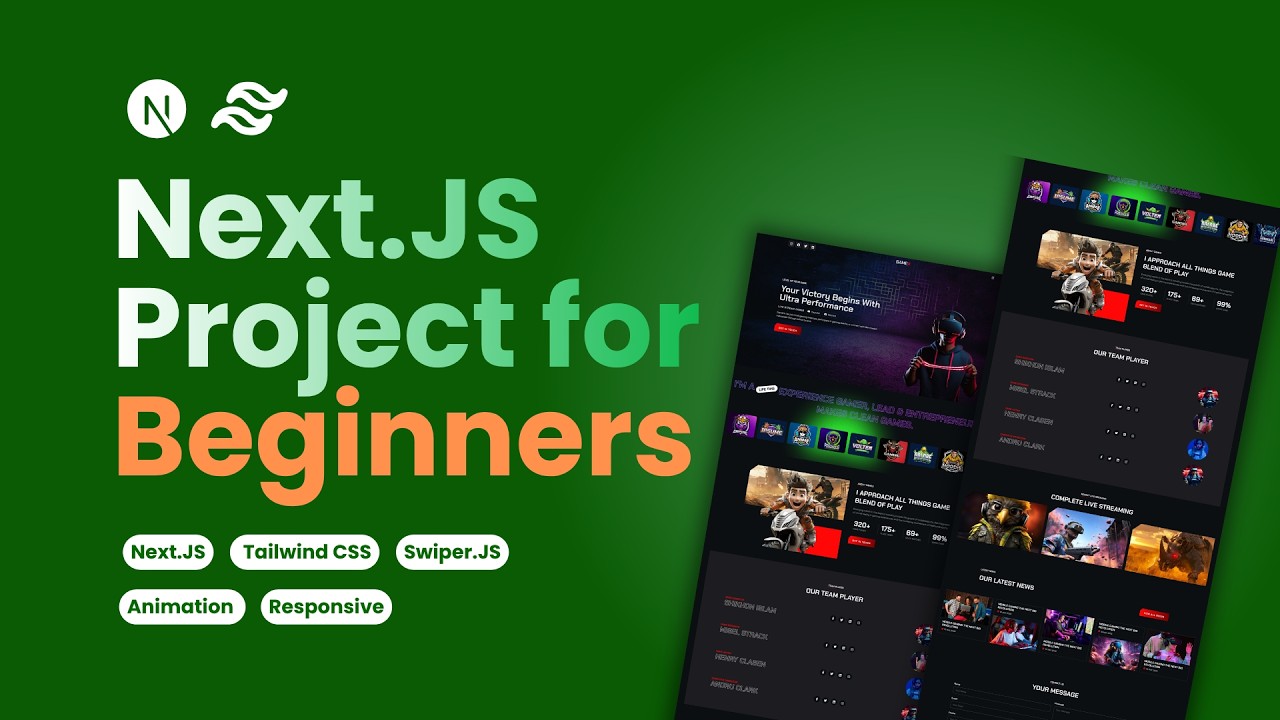 Next Js Project Code Next JS Project for Beginners | Learn Next.JS by Practical - YouTube