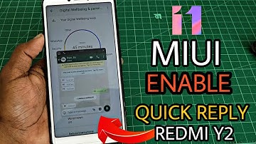 MIUI 11 Hidden Tips: How To Enable Quick Reply ft. Redmi Y2