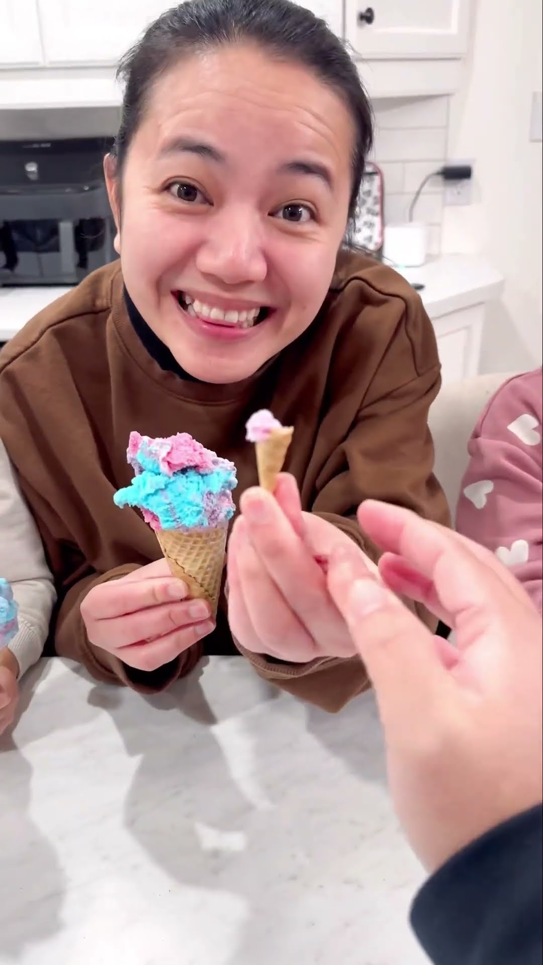 Sharing ice cream is caring ?❤️???✅????
