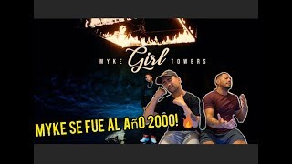 (REACCION) Myke Towers - Girl (Video Oficial)