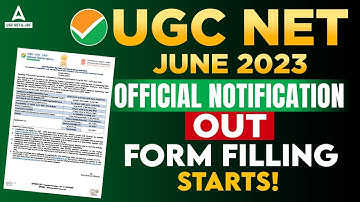 UGC NET June 2023 Notification Out | UGC NET Application Form Kaise Bhare | UGC Net Form Fill Up