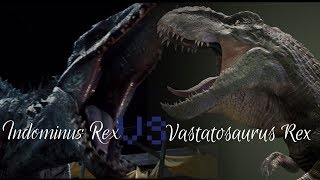 [Collab] Indominus Rex vs Vastatosaurus Rex + lyrcis