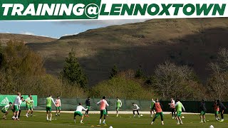 Glasgow derby training for the Bhoys!