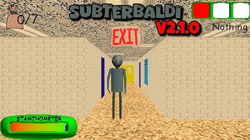 SubterBaldi V2.1.0 Gameplay