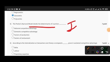 GLOBAL MARKETING Management Assignment Quiz Week 1 (2024)