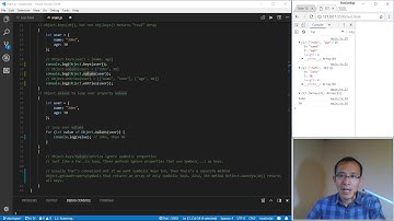Modern Javascript Data types  8 Object keys, values, entries