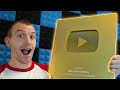 Unboxing Our 1 Million Subscriber Award!