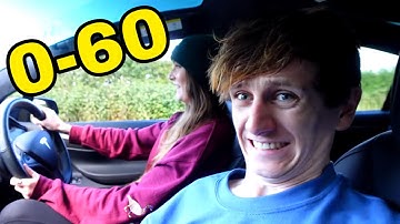 0-60 in a Tesla Model X LUDICROUS Performance