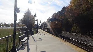 Railfanning At Lorton VRE Train Station 11/02/25.