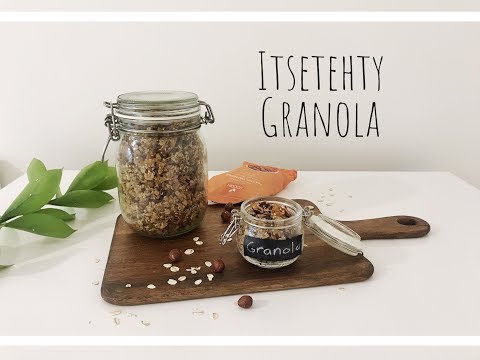 ITSETEHTY GRANOLA. 