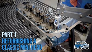How to Restore a Classic Mini Head  Part 1 | Taking the Valve Springs off and Assessing Valves