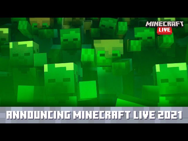 Minecraft Live 2021 aqui no Canal Sábado 12:30 😎 #shorts 