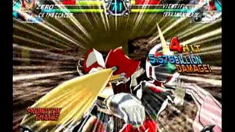 Tatsunoko vs. Capcom: Ranked Wi-Fi (ZEED) 1