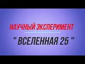 Эксперимент &quot; Вселенная 25 &quot;