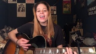 The Girl in the Dirty Shirt - Oasis acoustic cover