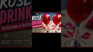 🌹🍷 Homemade Rose Syrup | Refreshing &amp; Natural Summer Drink | Rose Sharbat | No Preservatives Drink 🍷
