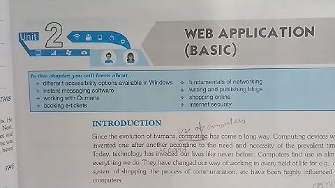Class-10 COMPUTER | Chapter-2 | [Web Application] (Session-1)