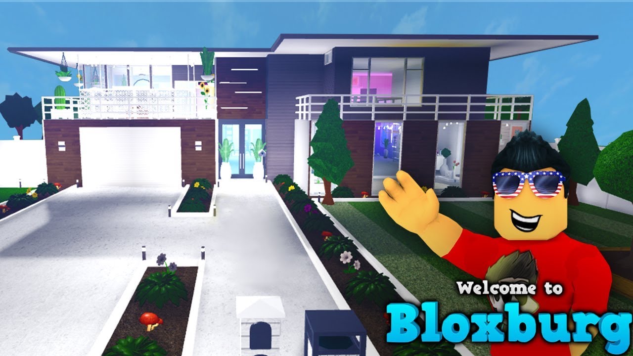 Building My New House In Bloxburg Roblox Youtube - bloxburg 1 brand new house roblox welcome to bloxburg