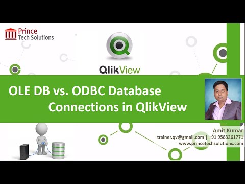 Video: Apa itu ODBC dan Oledb di QlikView?