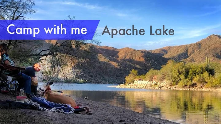 Relaxing Fall SUV Camping in Arizona by a Lake