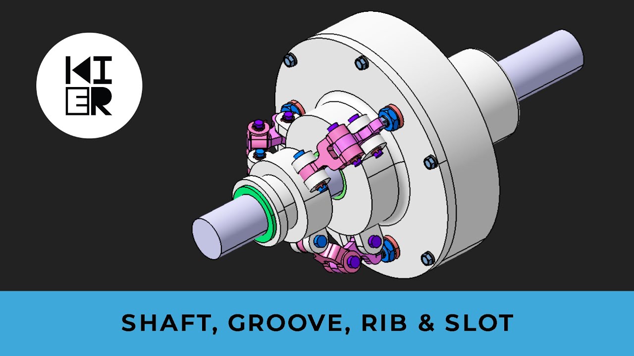 Shaft, Groove, Rib and Slot in CATIA Learning CATIA (Part 5) YouTube