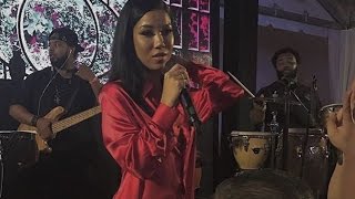 Jhene Aiko Sexy Performance In Miami