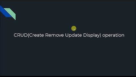 Asp.net mvc CRUD operation part 3