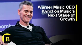 Warner Music CEO Kyncl on Music's Next Stage of Growth