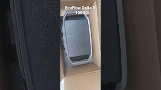 EcoFlow Delta 3 1500 unboxing