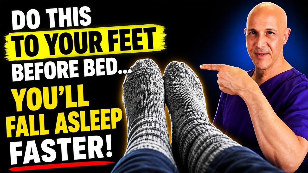 DO THIS TO YOUR FEET BEFORE BED...YOU'LL FALL ASLEEP FASTER | Dr. Mandell