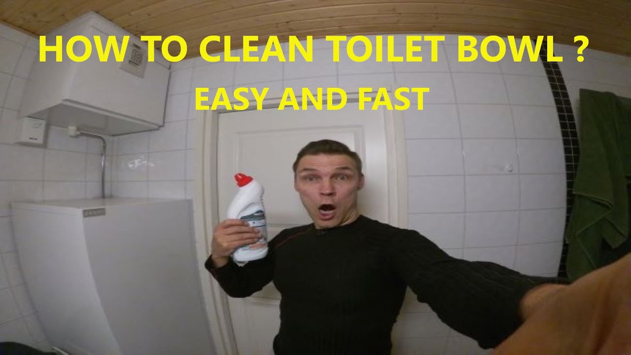 HOW TO CLEAN TOILET BOWL?? YouTube