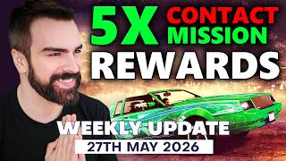 Celebrity HUGE 5x Mission Bonuses! Free BUSINESS! | GTA Online Weekly Update Profile