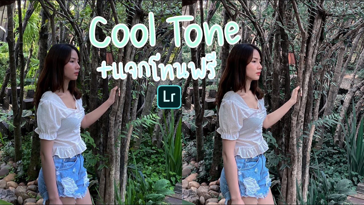 แต่งรูปง่ายๆ Lightroom โทนเย็นๆสบายตา (cool)