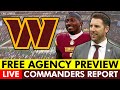 Commanders Report LIVE: NFL Free Agency Preview + 7-Round Commanders Mock Draft AFTER Deebo Trade
