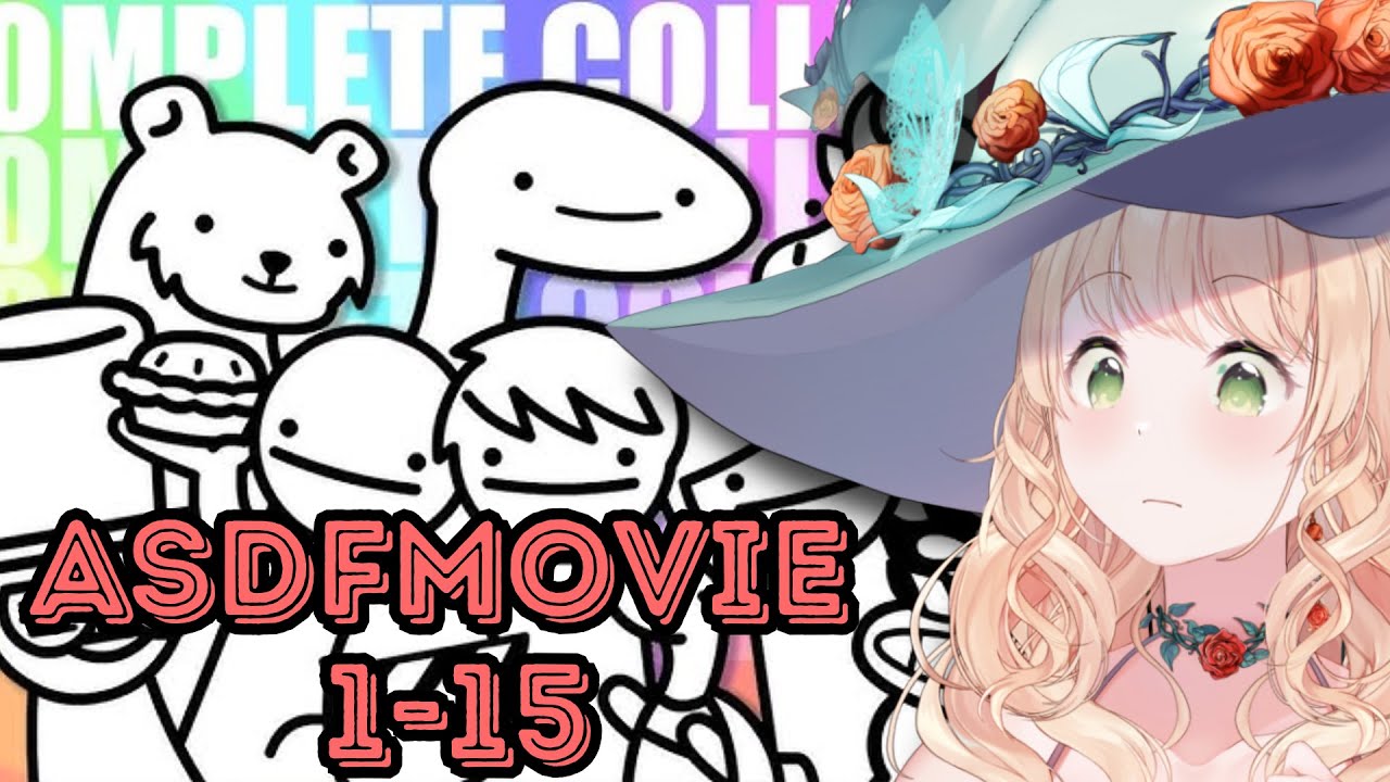 ОНИ УМОРИТЕЛЬНЫ!! | Реакция Vtuber ASDFMovie!