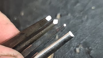 How to make and sharpen hammer and chisel gravers