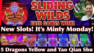 New Slots From Las Vegas -- 5 Dragons Yellow Edition and Yao Qian Shu ... It's "Minty" Monday!