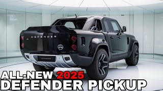 Представлен пикап Land Rover Defender 2025 года! - Самый мощный?