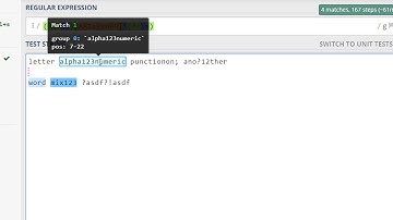 regex lookahead and lookbehind assertions with example