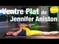 Fitness master class  le ventre plat de jennifer aniston