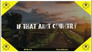 Morgan Wallen Type Beat | Country Rap Instrumental 'If That Ain't Country'