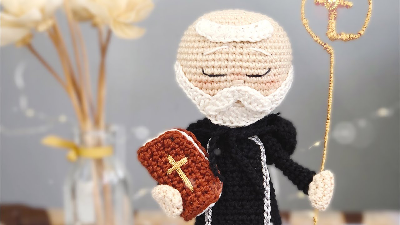 Corpo base para santinhos - São Bento Pt 1