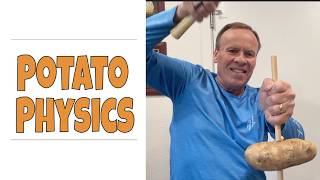 How Many Hammer Hits to Knock a Potato Off a Stick?