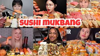 Satisfying SUSHI 🍣| ASMR Mukbang Best Compilation #1 | Snacky Lion🦁 screenshot 5