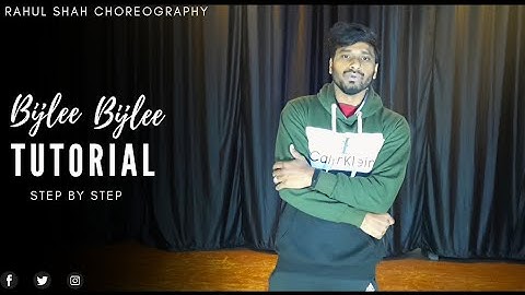 Bijlee Bijlee - Dance Tutorial Video || STEP BY STEP || Dance Choreography @harrdysandhu