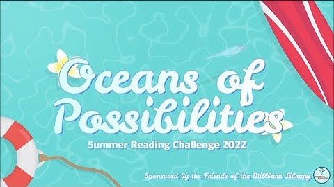 How to sign up for the summer reading challenge!