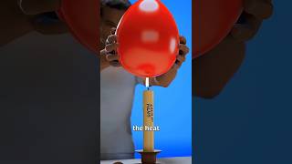 Why Doesn't a Water Balloon Pop Over Fire🔥 #experiment #minivlog #youtubekids