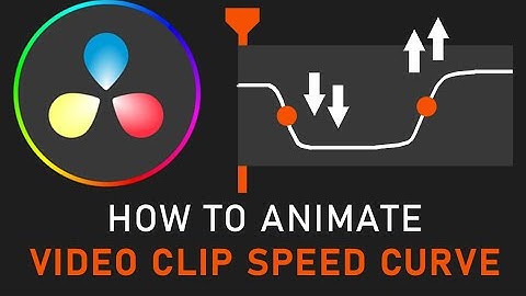 How To Gradually Increase Video Clip Speed On A Curve In DaVinci Resolve 18