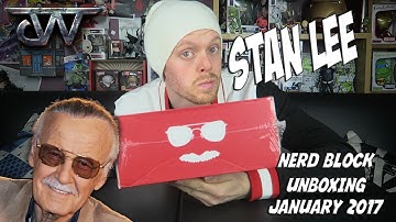 Nerd Block Stan Lee Box Unboxing | January 2017